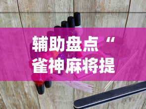 辅助盘点“雀神麻将提高胜率?_游戏_玩家_工具